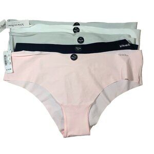 La Vie En Rose XXL Be Free Microfiber Invisible Cheeky Panty 5 Pair New With Tag